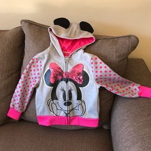 Disney Minnie Mouse authentic hoodie 3T